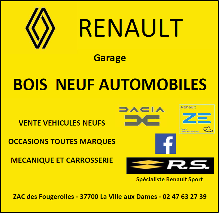 Renault Bois neuf automobiles